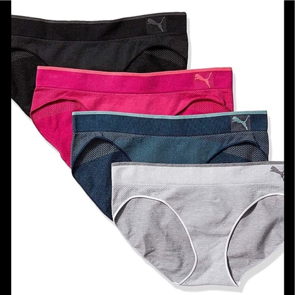 Puma 360o Performance Bikini Sport Stretch, 4-Pack - Picture 2 of 14